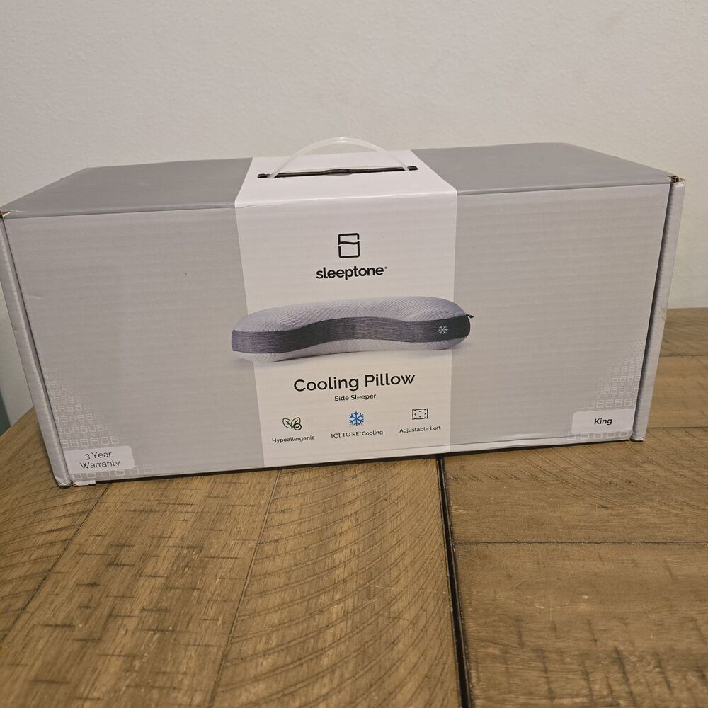 Sleeptone Cooling Pillow Back Sleeper King